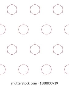 Geometric ornamental vector pattern. Seamless design.