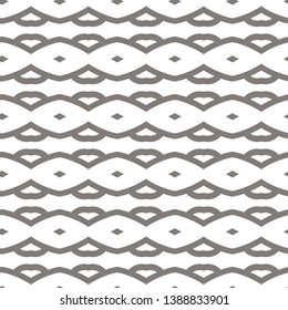 Geometric ornamental vector pattern. Seamless design.