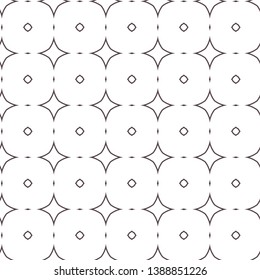 Geometric ornamental vector pattern. Seamless design.