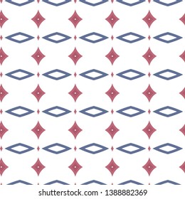 Geometric ornamental vector pattern. Seamless design.