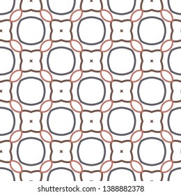 Geometric ornamental vector pattern. Seamless design.