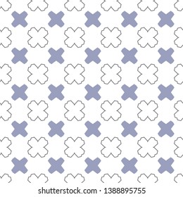 Geometric ornamental vector pattern. Seamless design.