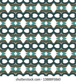 Geometric ornamental vector pattern. Seamless design.