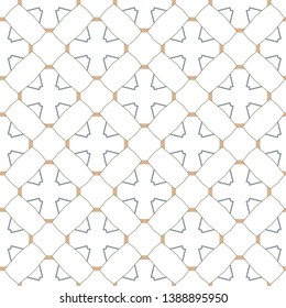 Geometric ornamental vector pattern. Seamless design.