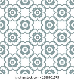 Geometric ornamental vector pattern. Seamless design.