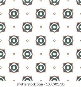 Geometric ornamental vector pattern. Seamless design.