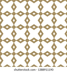 Geometric ornamental vector pattern. Seamless design.