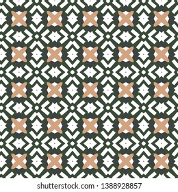 Geometric ornamental vector pattern. Seamless design.