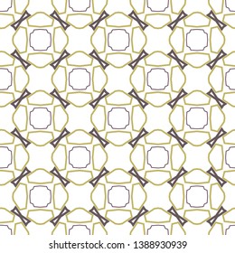 Geometric ornamental vector pattern. Seamless design.