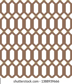 Geometric ornamental vector pattern. Seamless design.