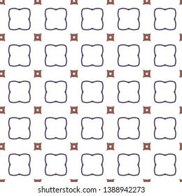 Geometric ornamental vector pattern. Seamless design.