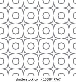 Geometric ornamental vector pattern. Seamless design.