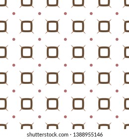 Geometric ornamental vector pattern. Seamless design.