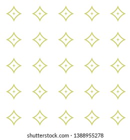 Geometric ornamental vector pattern. Seamless design.