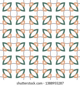 Geometric ornamental vector pattern. Seamless design.