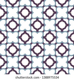 Geometric ornamental vector pattern. Seamless design.