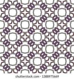 Geometric ornamental vector pattern. Seamless design.