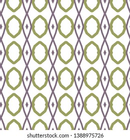 Geometric ornamental vector pattern. Seamless design.