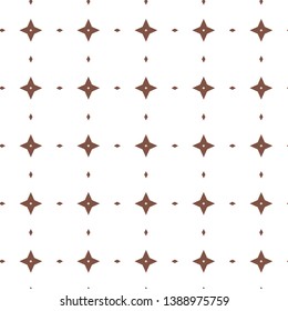 Geometric ornamental vector pattern. Seamless design.