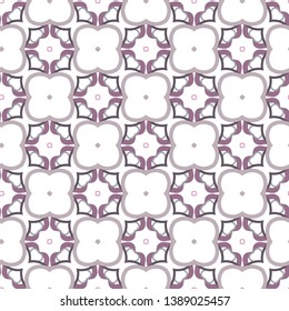Geometric ornamental vector pattern. Seamless design.