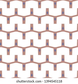 Geometric ornamental vector pattern. Seamless design.