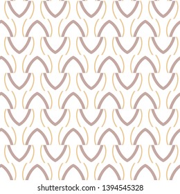 Geometric ornamental vector pattern. Seamless design.