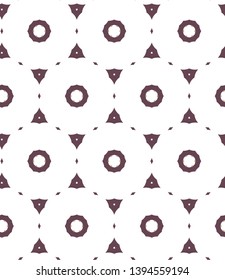 Geometric ornamental vector pattern. Seamless design.