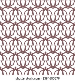 Geometric ornamental vector pattern. Seamless design.
