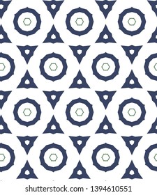 Geometric ornamental vector pattern. Seamless design.