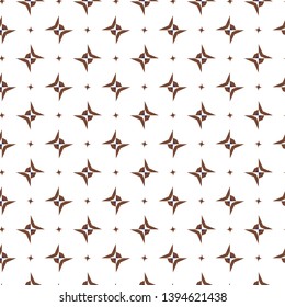 Geometric ornamental vector pattern. Seamless design.