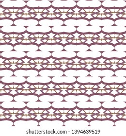 Geometric ornamental vector pattern. Seamless design.
