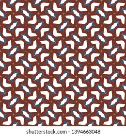 Geometric ornamental vector pattern. Seamless design.