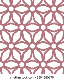 Geometric ornamental vector pattern. Seamless design.