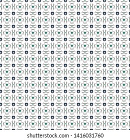 Geometric ornamental vector pattern. Seamless design.