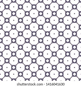 Geometric ornamental vector pattern. Seamless design.