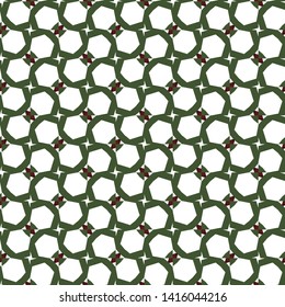 Geometric ornamental vector pattern. Seamless design.