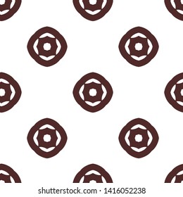 Geometric ornamental vector pattern. Seamless design.