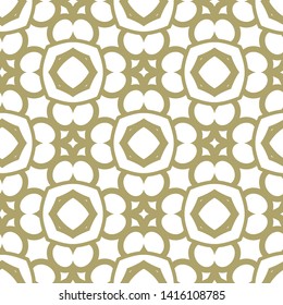 Geometric ornamental vector pattern. Seamless design.