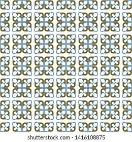 Geometric ornamental vector pattern. Seamless design.