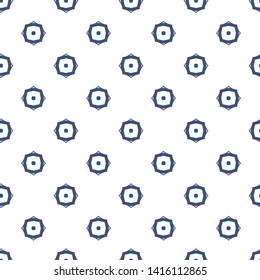 Geometric ornamental vector pattern. Seamless design.