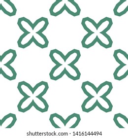 Geometric ornamental vector pattern. Seamless design.