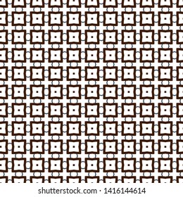Geometric ornamental vector pattern. Seamless design.