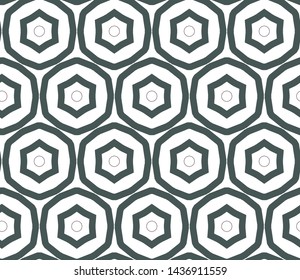Geometric ornamental vector pattern. Seamless design texture.