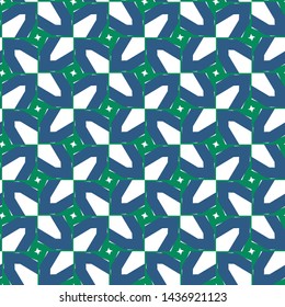 Geometric ornamental vector pattern. Seamless design texture.