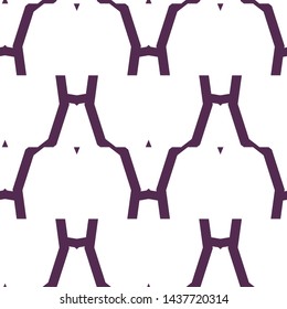 Geometric ornamental vector pattern. Seamless design texture.