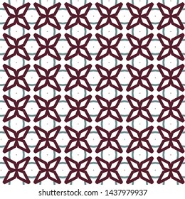 Geometric ornamental vector pattern. Seamless design texture.