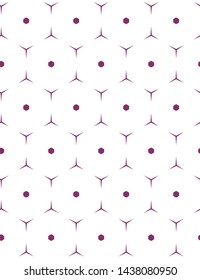 Geometric ornamental vector pattern. Seamless design texture.