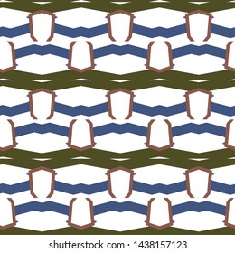 Geometric ornamental vector pattern. Seamless design texture.