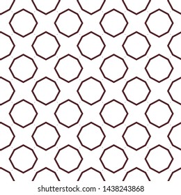 Geometric ornamental vector pattern. Seamless design texture.