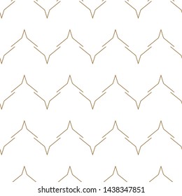 Geometric ornamental vector pattern. Seamless design texture.
